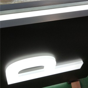 อลูมิเนียมกลางแจ้ง LED ที่จอดรถส่องสว่าง Pylon ป้ายอะคริลิคกันน้ำ Exceed Sign