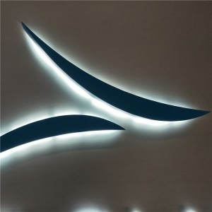 Light Box Custom 3D Wall Signs Painted Led Backlit Lighting Business Sign Letters Exceed Sign
