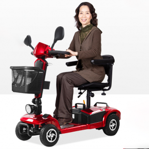 Portable and Folding 4-Wheel  Mobility Scooters for Adults