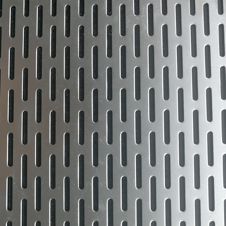 2021 Latest Design Low Price Stainless Steel Perforated Metal - Low Price rectangular building steel metal perforated sheet – Yunde
