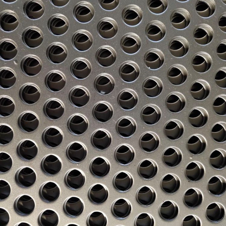Custom decorative multiple hole types galvanized perforated metal sheet