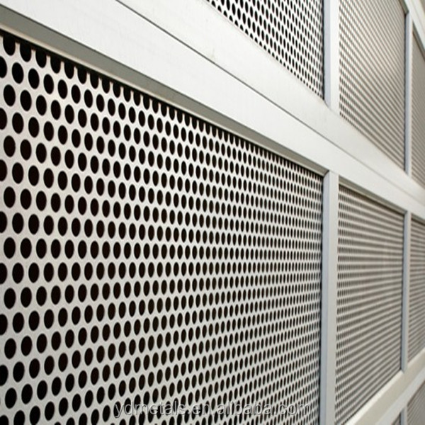Perforated Metal Facade for Architectural Decorative Metal Screen