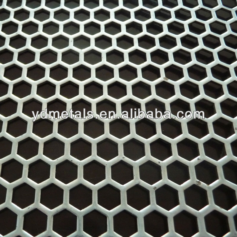 decorated hexagonal perforated sheet metal suppliers