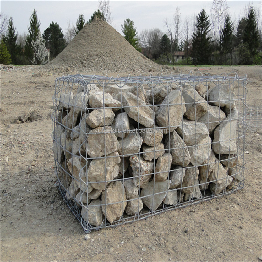 6×8 Heavy zinc gabion mattress wire mesh