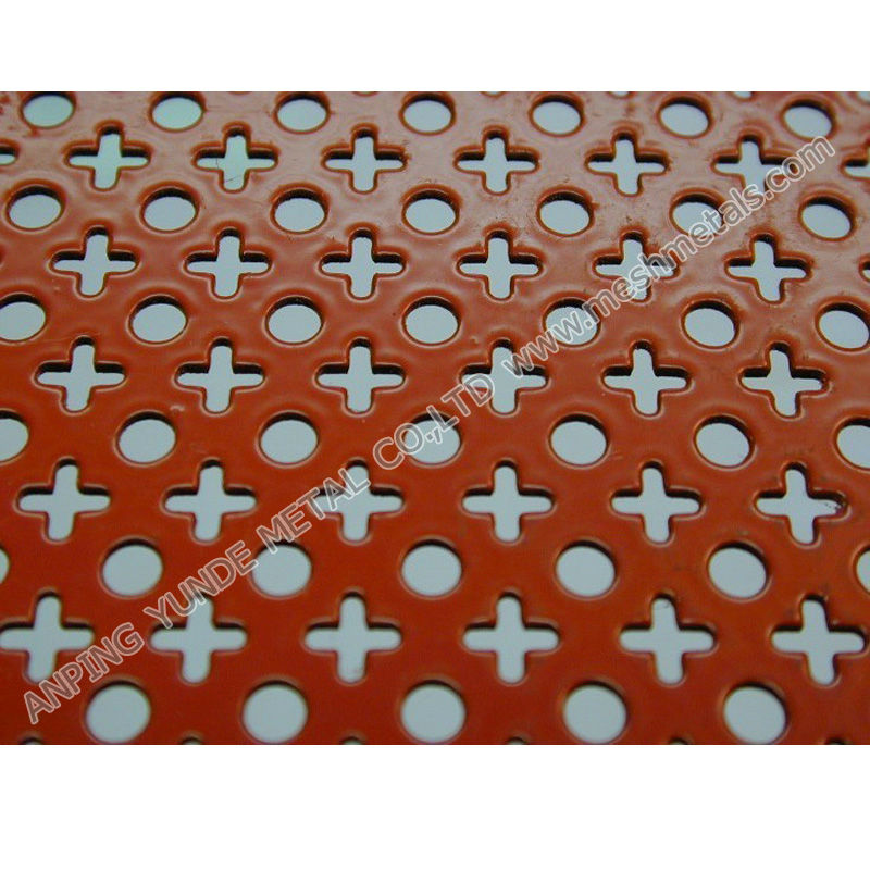 supply cloverleaf decorated hole perforated metal Featured Image