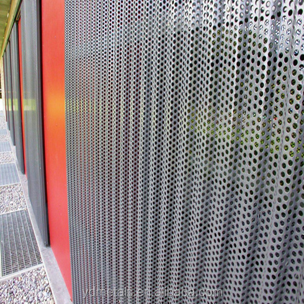 China OEM Metal Perforated Sheets - Perforated Metal Facade for Architectural Decorative Metal Screen – Yunde
