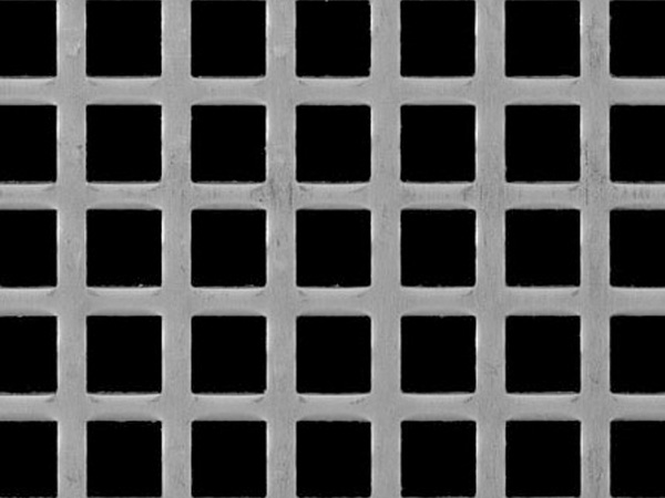 Square-hole-perforated-metal