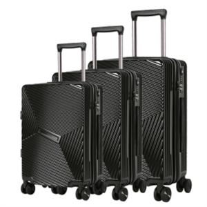 Custom tag travel 3 piece Trolley Suitcase Luggage factory suitcase luggage sets