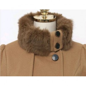 Plus Size Women’S Coats,Autumn Winter Ladies Trench Long Fur Puffer Girls Coat Jacket For Women
