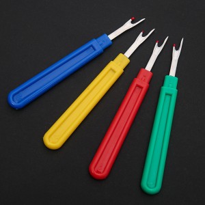 Sewing accessories: thread picker, large thread cutting knife, cross-stitch tool, thread remover