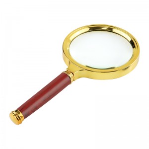 Handheld magnifying glass glass 