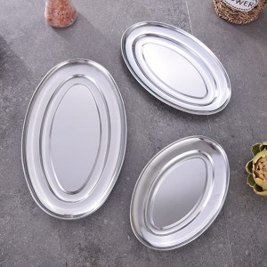 Stainless steel embossed disc Thickened large disc grape disc