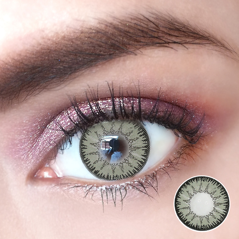 Eyescontactlens Vika tricolor Collection collection yearly natural color contact lenses