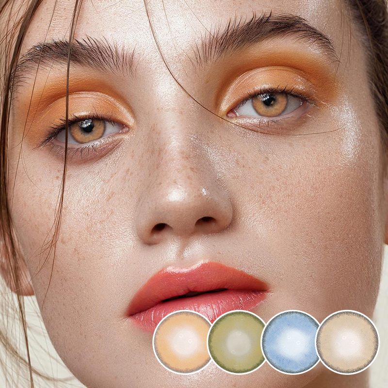 Factory Cheap Hot Aqua Colored Contact Lenses - Eyescontactlens Sorayama Collectionn yearly natural color contact lenses – EYESCONTACTLENS