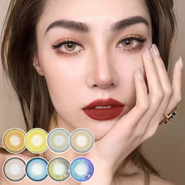 Eyescontactlens  LA girl collection yearly natural color contact lenses