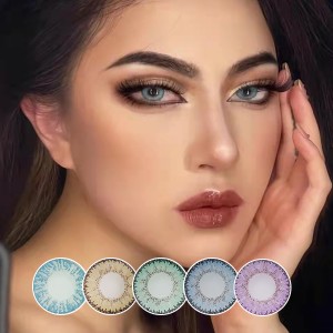 Eyescontactlens Marble collection yearly natural color contact lenses