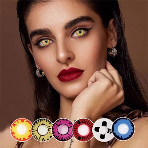 2022 Good Quality Monthly Contact Lenses - Eyescontactlens Crazy fire Collection yearly Natural contact lenses – EYESCONTACTLENS