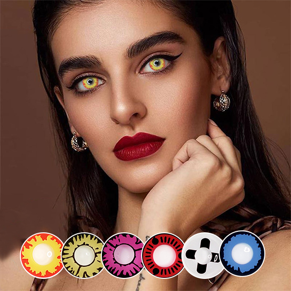 Eyescontactlens Crazy fire Collection yearly Natural contact lenses Featured Image