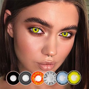 Eyescontactlens Crazy land Collection yearly Natural contact lenses