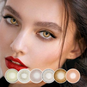 Eyescontactlens Smoky Ⅲ Collection yearly natural color contact lenses