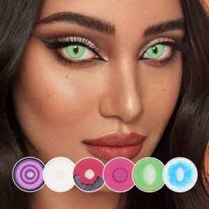 Eyescontactlens Hot mix Collection yearly crazy color contact lenses