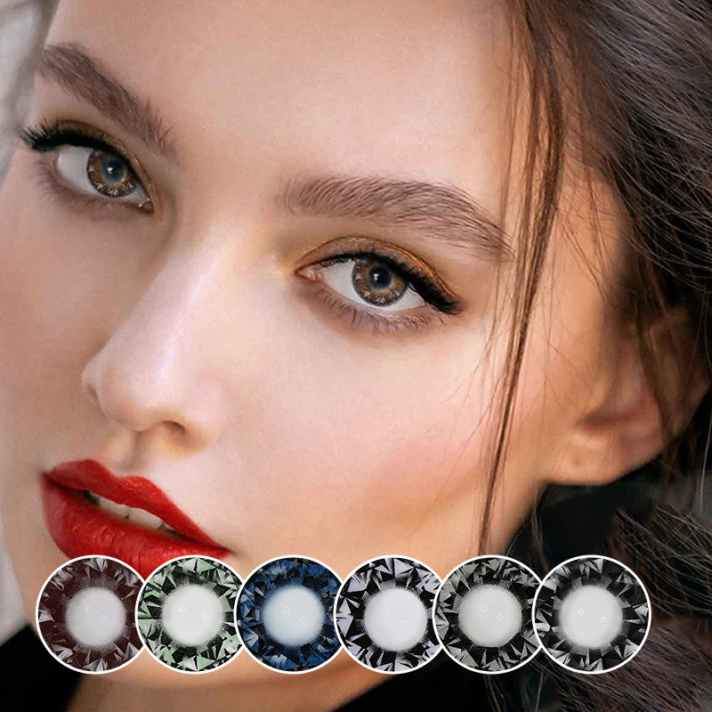 Eyescontactlens Diamond light Collection collection yearly natural color contact lenses