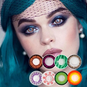 EyescontactlensColor explosion Collection yearly crazy color contact lenses