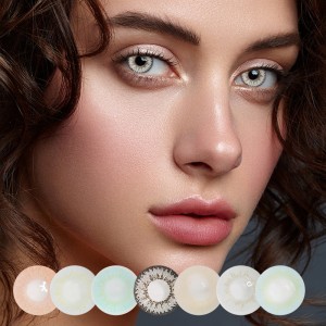 Comfortable Color Eye Contact Lenses Wholesale Yearly Natural Lentes De Contacto De Color