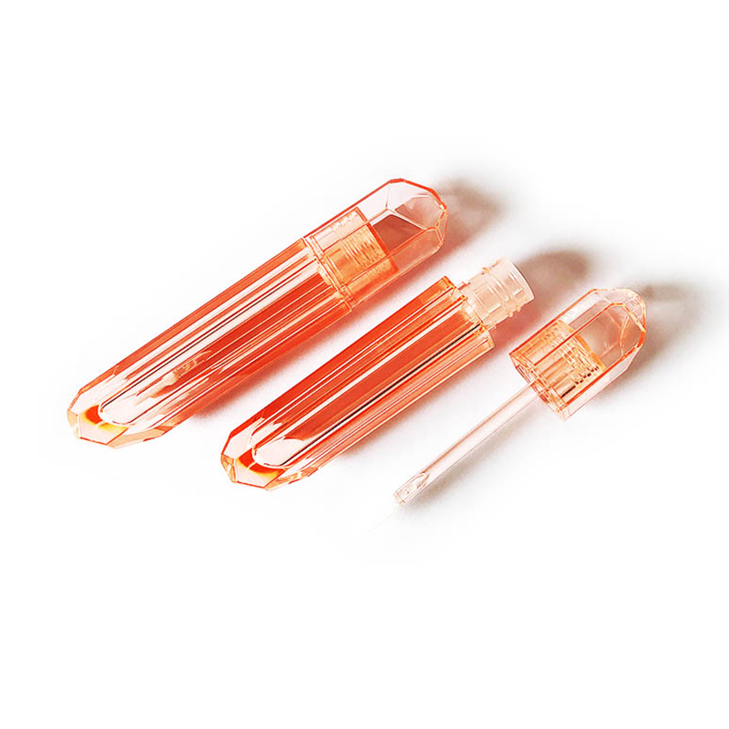 2023 Popular Clear Wand Hexagon New Bling Roll Special Empty Lip Gloss Tube