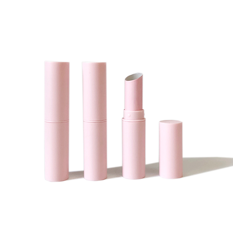 Eco-friendly Cute New Design Empty Matte Pink Packaging Lipstick Tube Wholesales