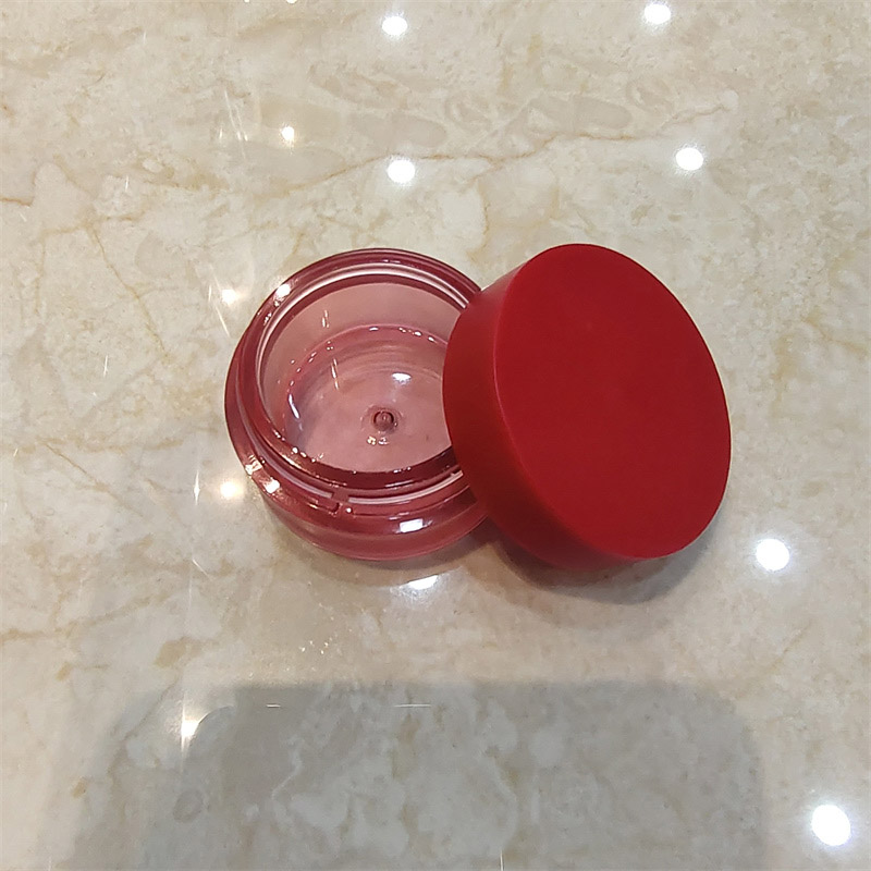 Mini Round Matt Red Private Label Makeup Blush Cream Blush Container