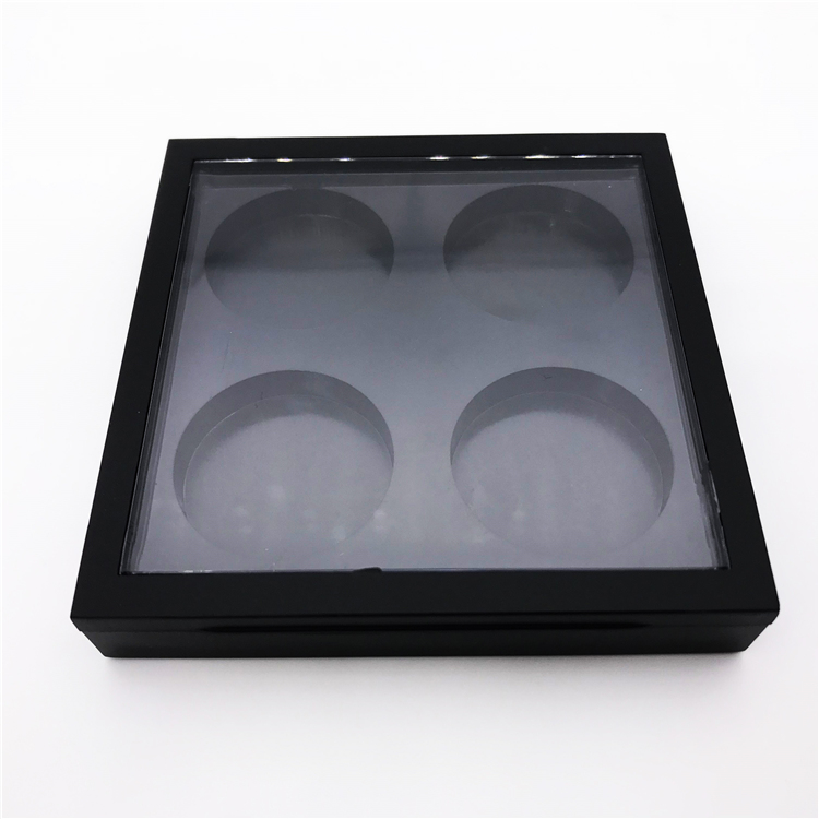 Private Label Cosmetic Plastic Custom Magnetic Eyeshadow Packaging Box