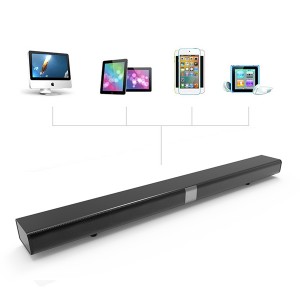 Built-in subwoofer full bass factory direct sound bar with bluetooth fm optical hdmi arc soundbar for led tv(SP-609)