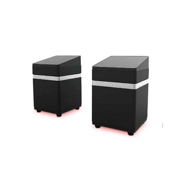RGB lights multimedia speaker Factory Cheap Price 2.0 Small Size Computer Speaker Wooden PC Speaker(SP-312) Featured Image