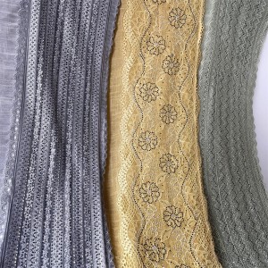 The comfortable lace has beautiful design and peculiar technology, which has been processed exquisitely