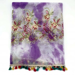 Art smudge scarf, personality publicity