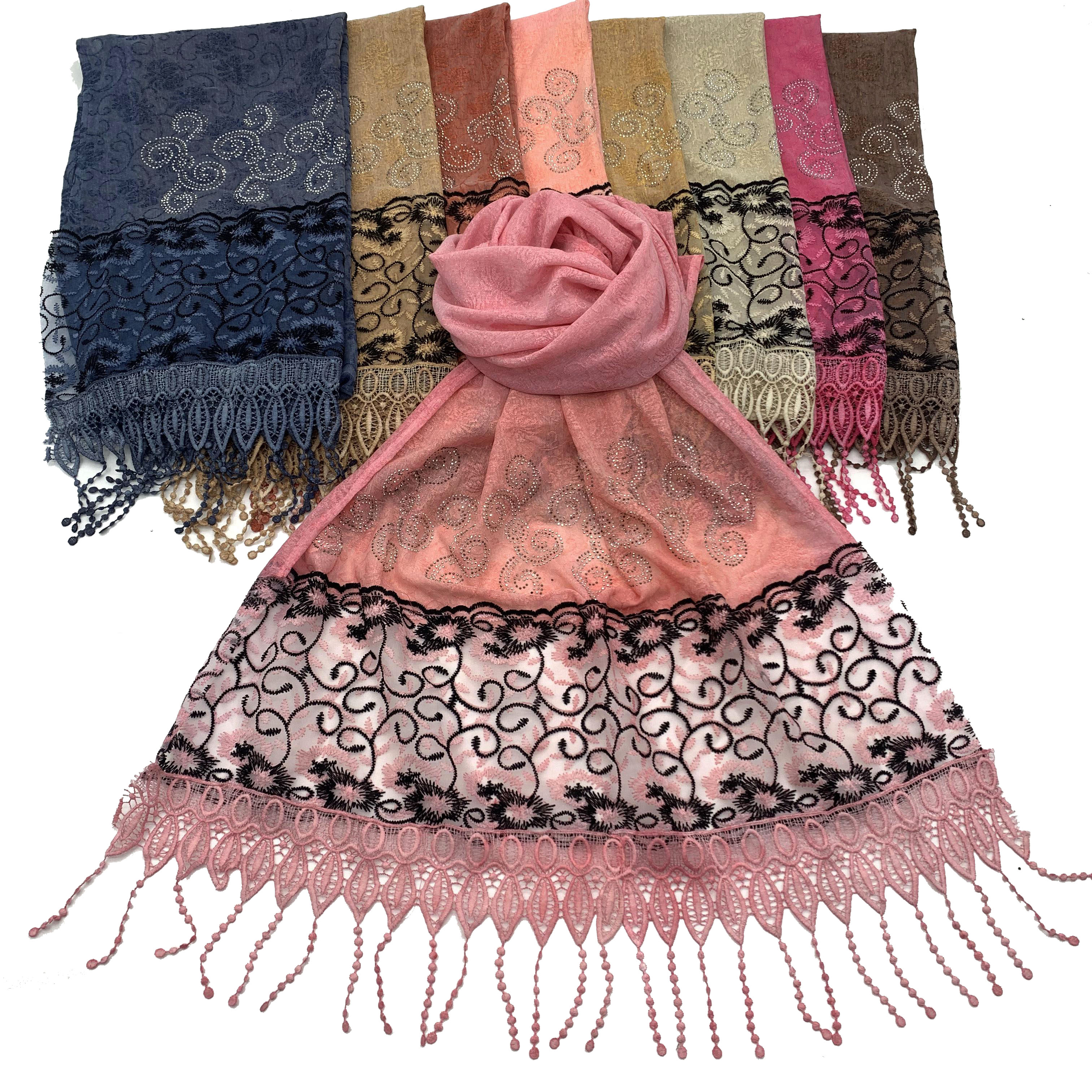 Reasonable price Middle East Scarf - Tassel fashion elements, graceful and light, uninhibited and romantic – Jingchuang