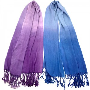 Bright color, soft skin friendly scarf