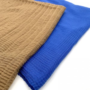 Pakistan TR scarf Wrinkle fabric technology Women’s scarf