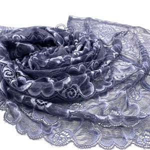 Beautiful lace scarf Large rose pattern Women’s scarf