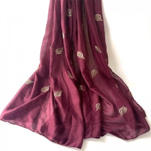 New Arrival China Cooling Scarf - The whole scarf is embroidered, rich and characteristic – Jingchuang