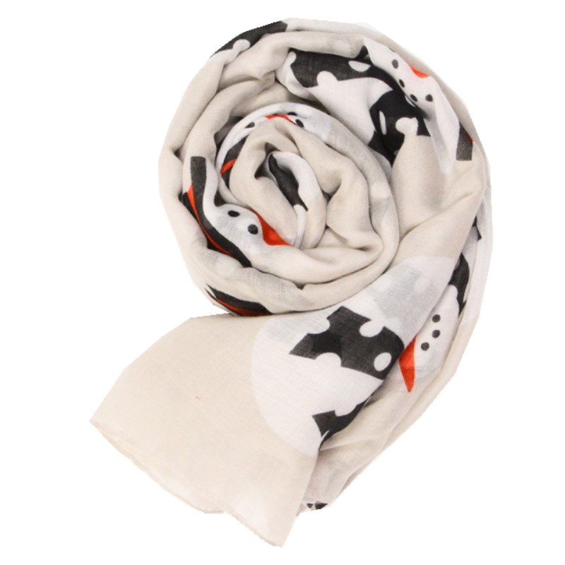 High reputation Head Scarf Wrap - Fashionable elements, stunning color Christmas scarf – Jingchuang