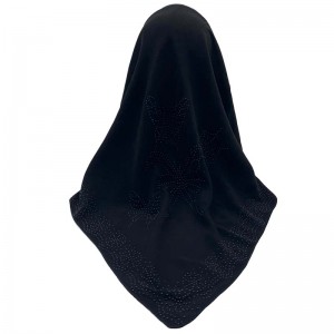 Hot diamond scarf Simple and generous Graceful temperament Muslim scarf