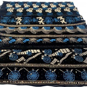Imitation silk Whole embroidery delicate Hot drill scarf Muslim headscarf Women scarf