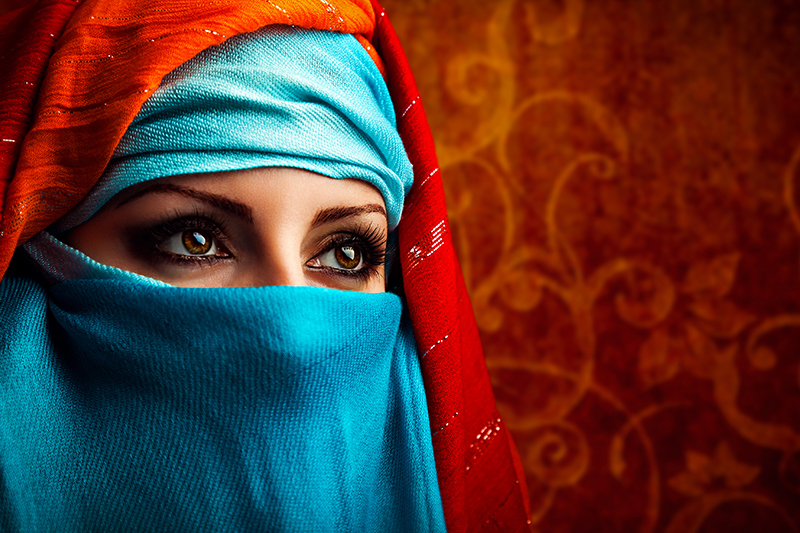 How did the Muslim headscarf become a fashion icon?