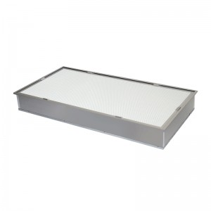 Replaceable HEPA Box Filter for Cleanrooms