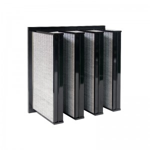 V-Bank Air Filter with Activated Carbon Layer