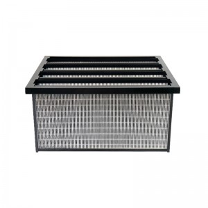 V-Bank Air Filter with Activated Carbon Layer