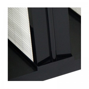 Black ABS Plastic Frame V-bank Filters