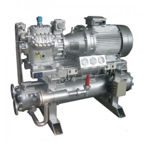 Marine classical or PLC control water condensing unit